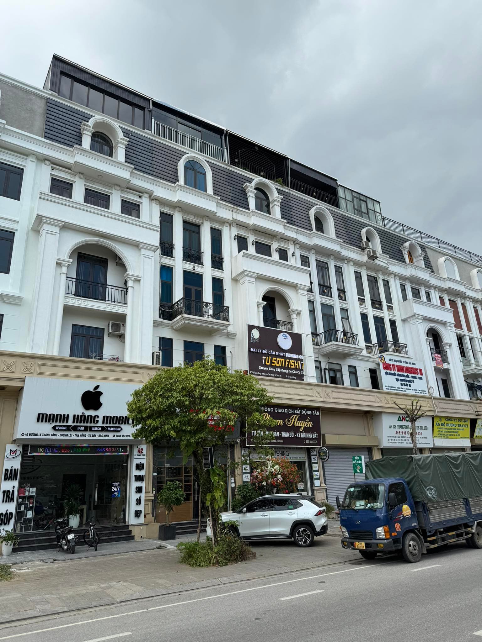 Khu phố cửa hàng Mạnh Hằng Mobile tại Từ Sơn